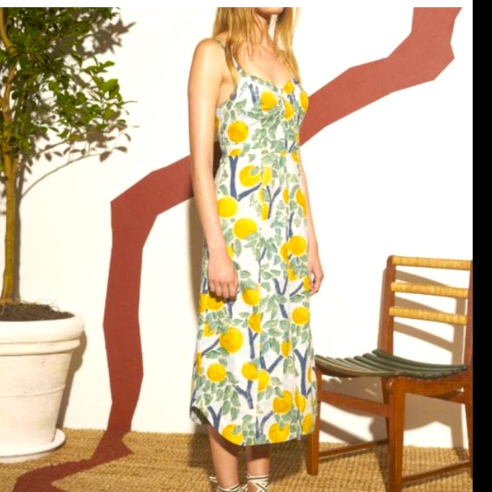 Whit New York lemon grove dress